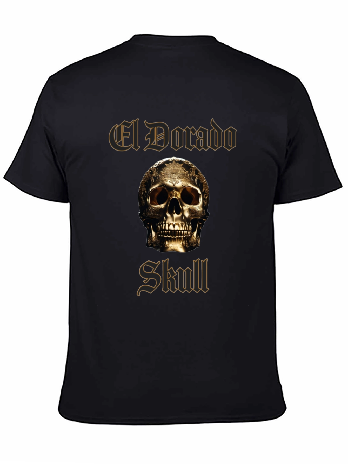 El Dorado Skull Graphic Tee - Premium Comfort