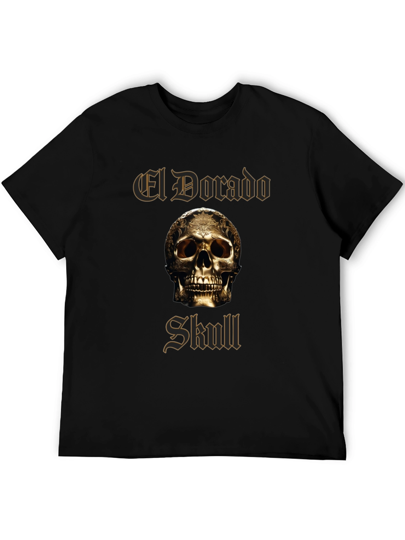El Dorado Skull Graphic Tee - Premium Comfort