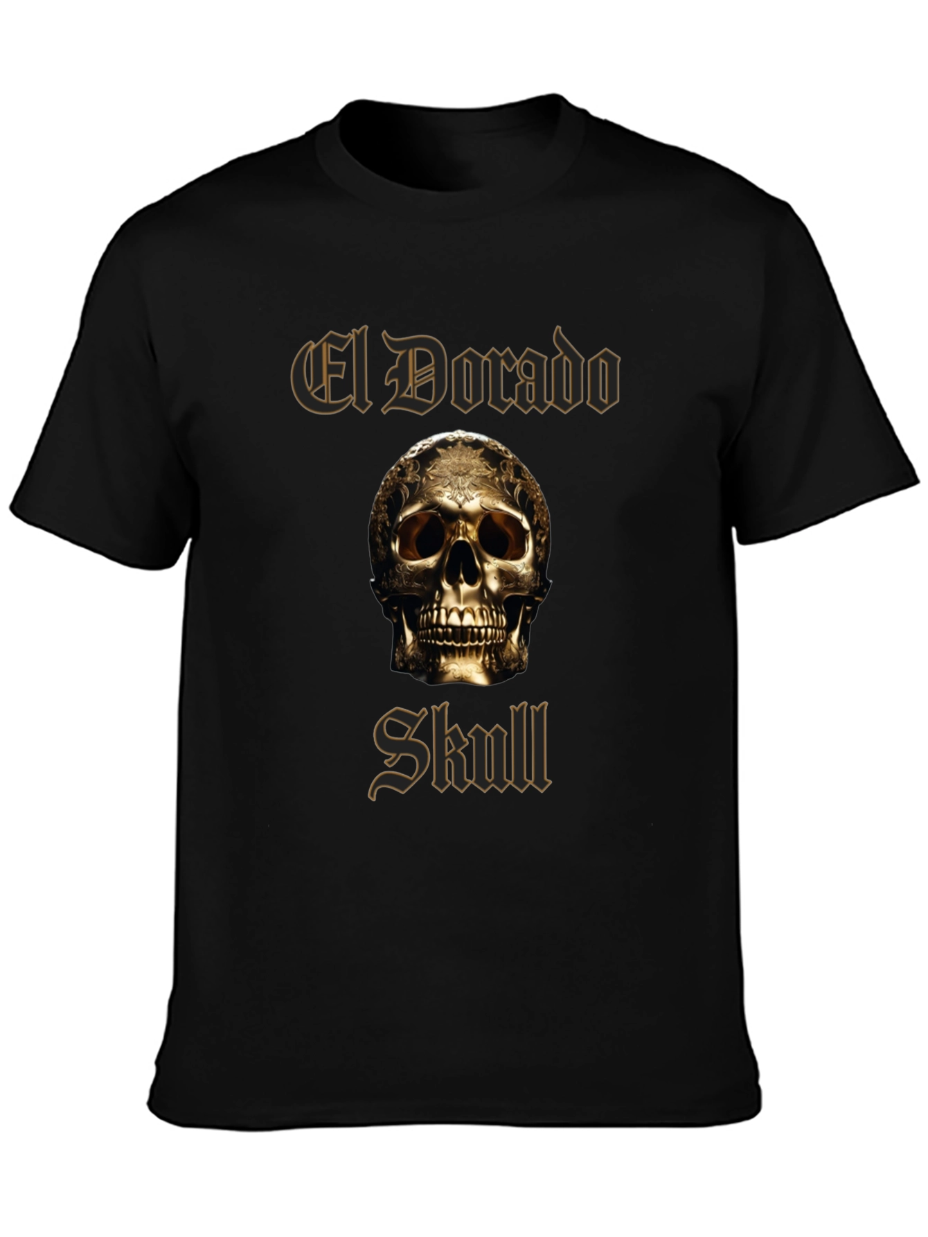 El Dorado Skull Graphic Tee - Premium Comfort