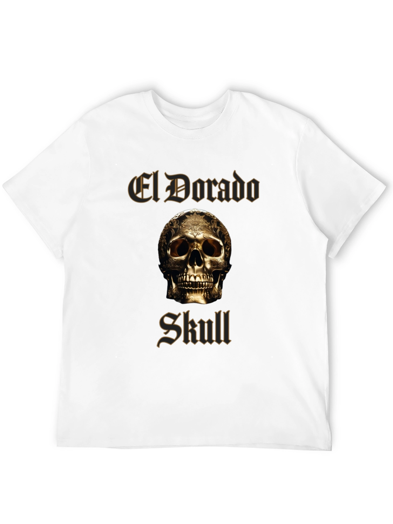 El Dorado Skull Graphic Tee - Premium Comfort