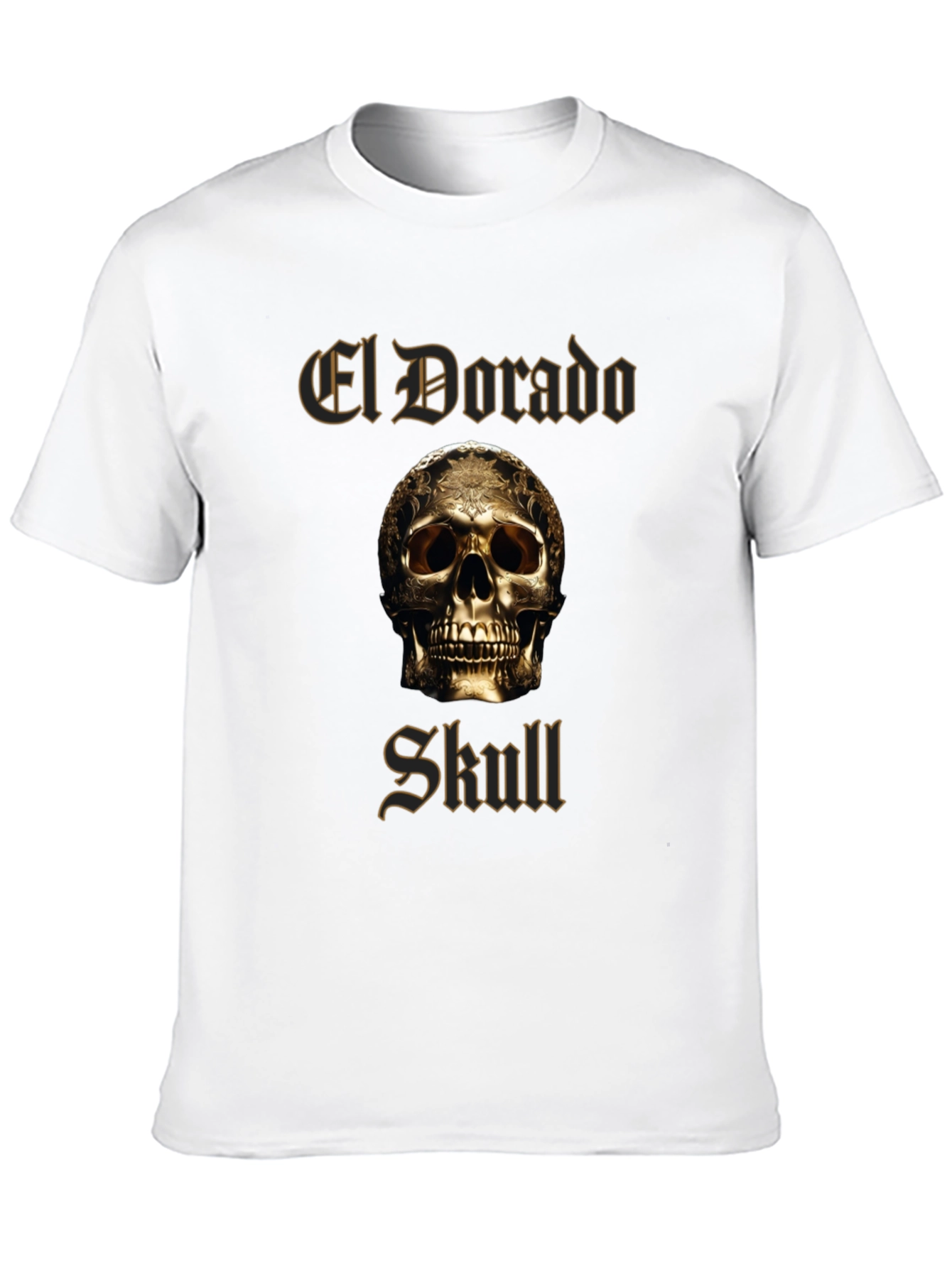 El Dorado Skull Graphic Tee - Premium Comfort