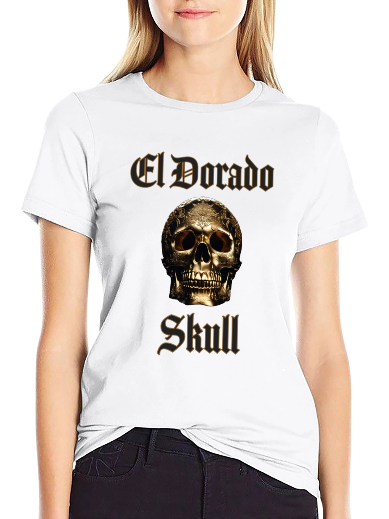 El Dorado Skull Graphic Tee - Premium Comfort