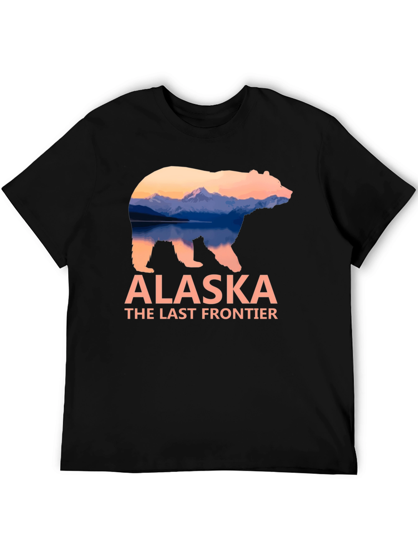 Alaska Bear Graphic T-Shirt - The Last Frontier