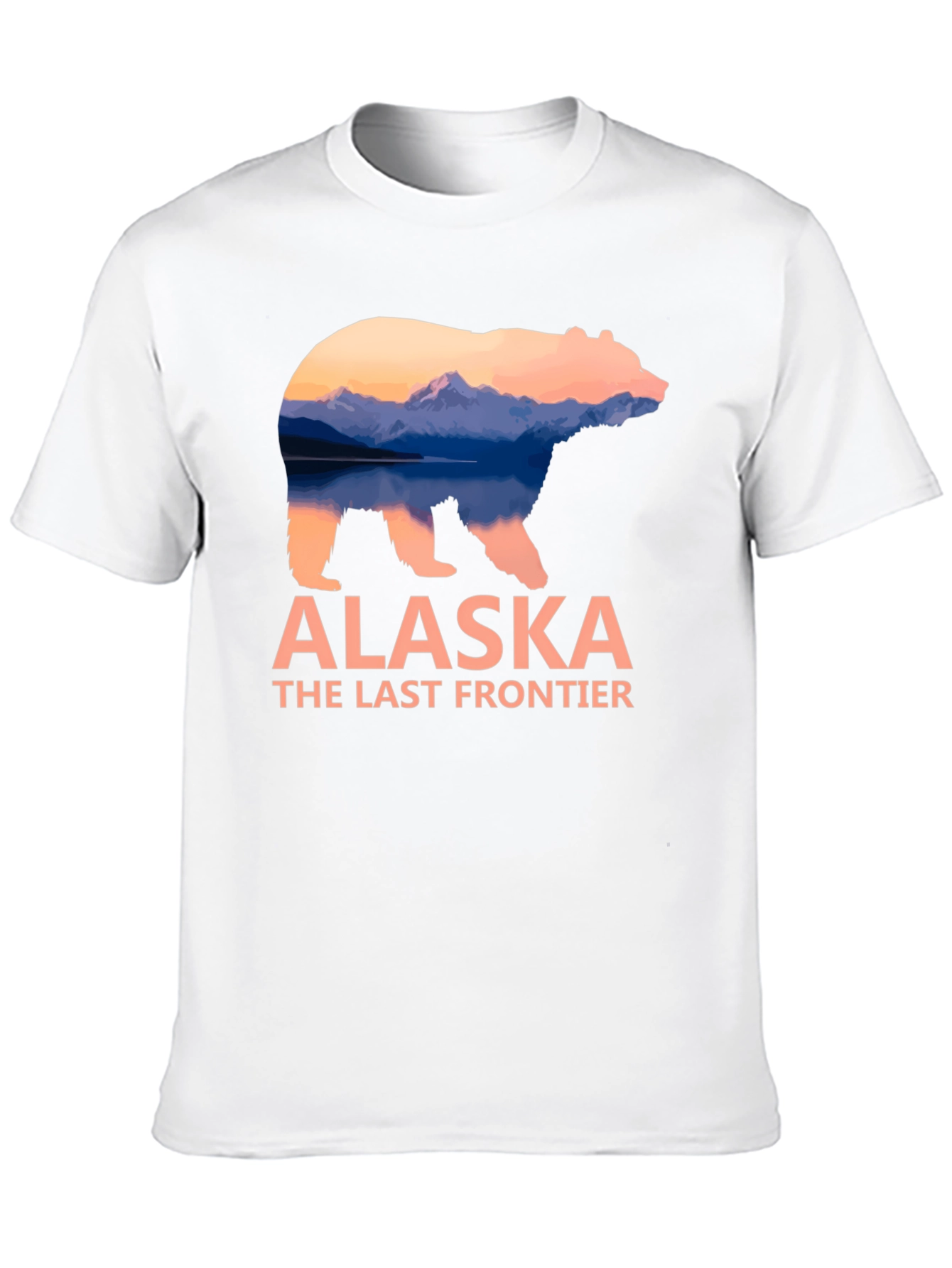 Alaska Bear Graphic T-Shirt - The Last Frontier