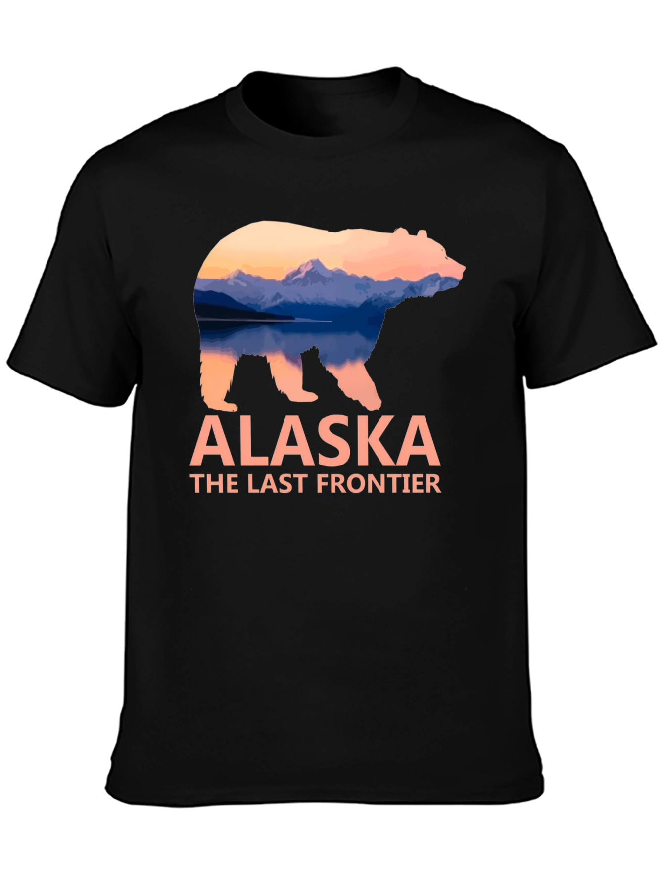Alaska Bear Graphic T-Shirt - The Last Frontier