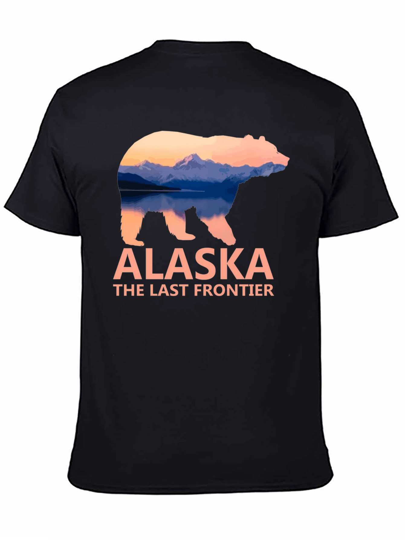 Alaska Bear Graphic T-Shirt - The Last Frontier