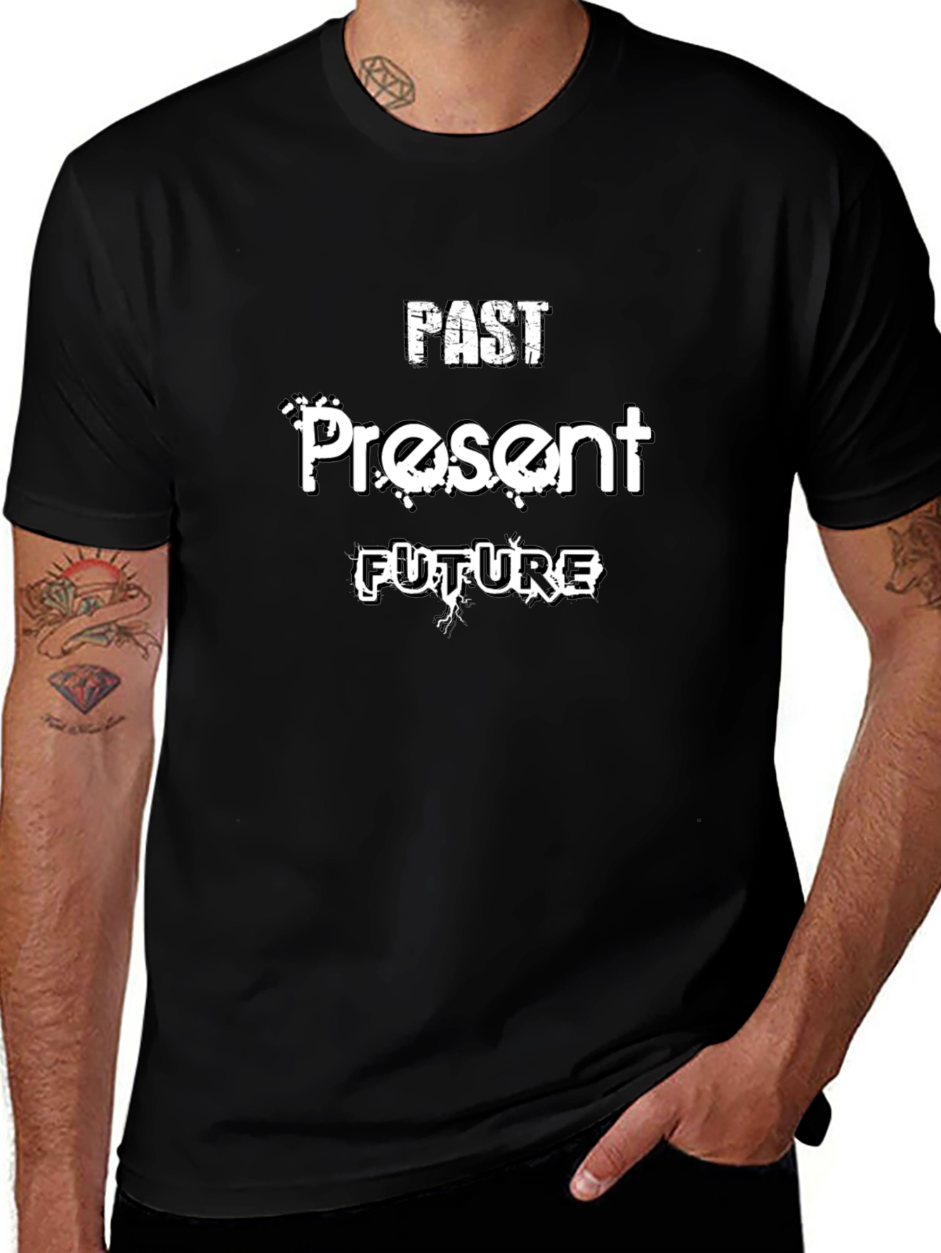 Past Present Future Graphic Tee
