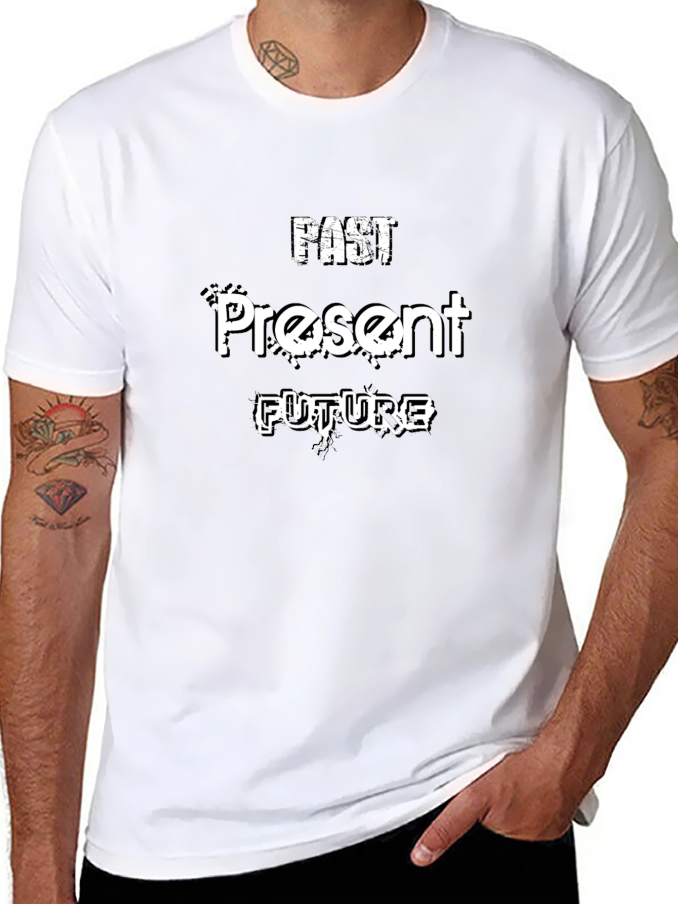 Past Present Future Graphic Tee