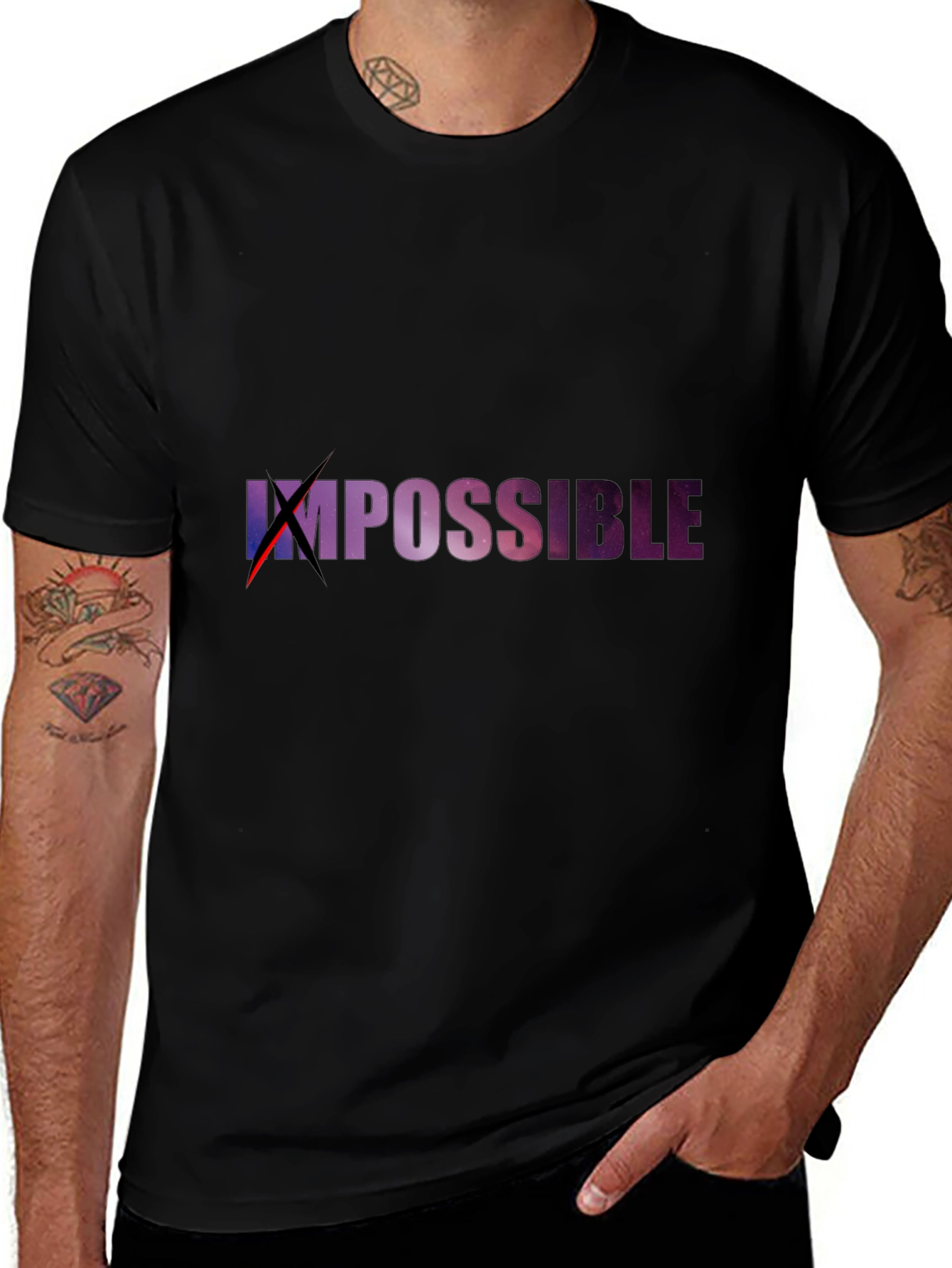 Impossible Possible Graphic Tee - Motivational T-Shirt