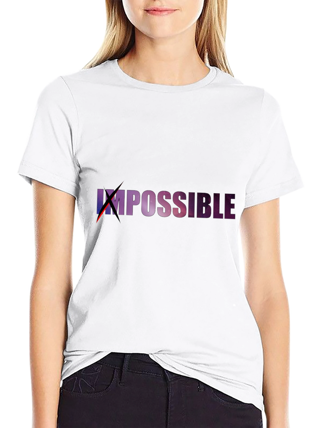 Impossible Possible Graphic Tee - Motivational T-Shirt