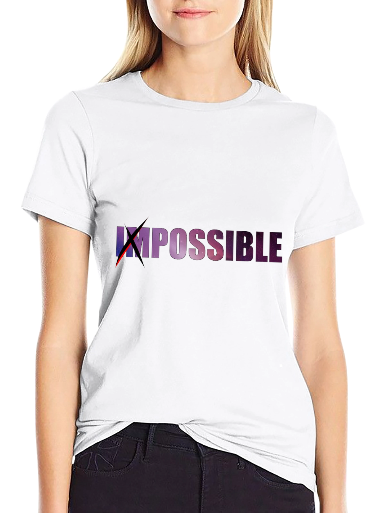 Impossible Possible Graphic Tee - Motivational T-Shirt