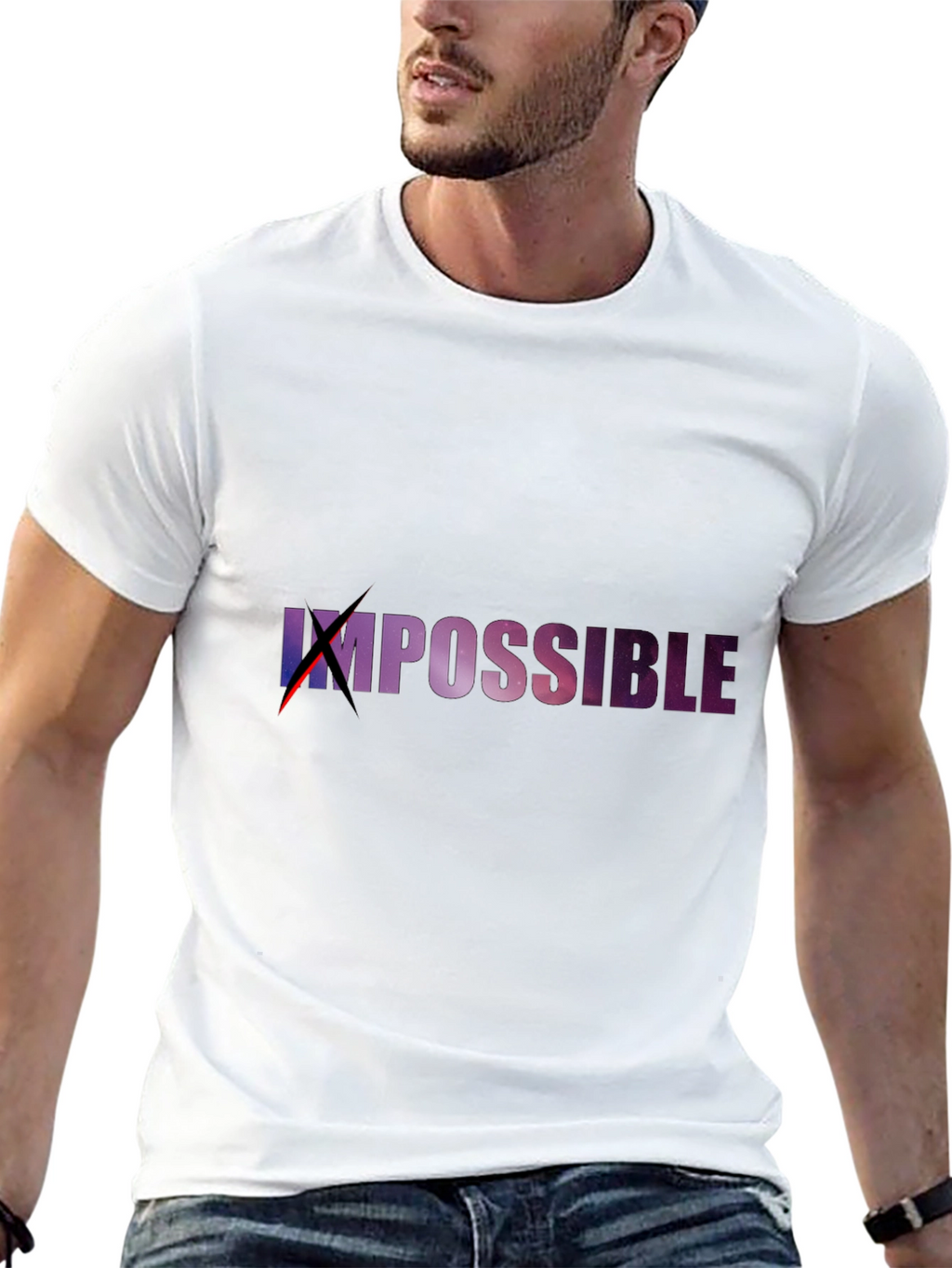 Impossible Possible Graphic Tee - Motivational T-Shirt