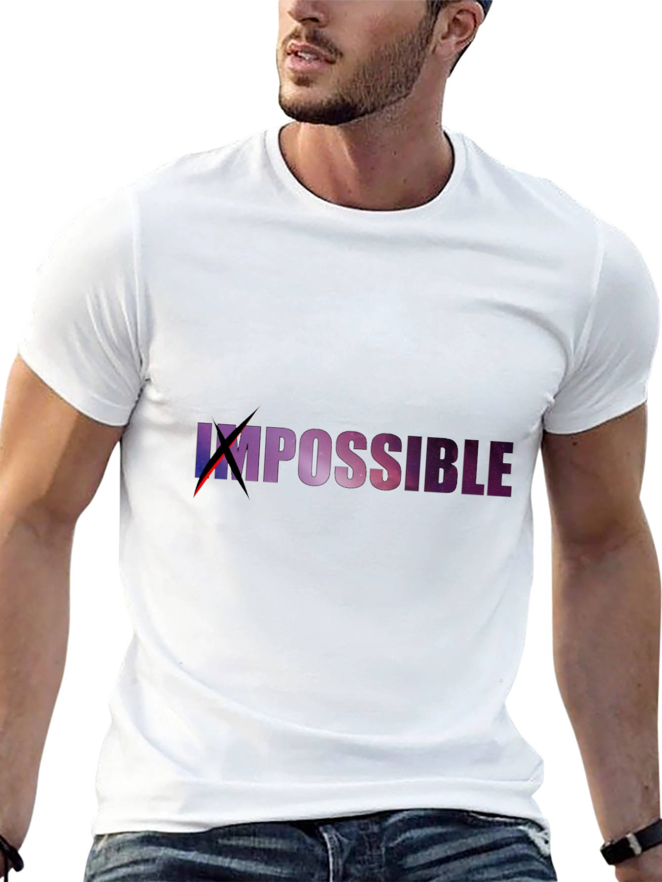 Impossible Possible Graphic Tee - Motivational T-Shirt