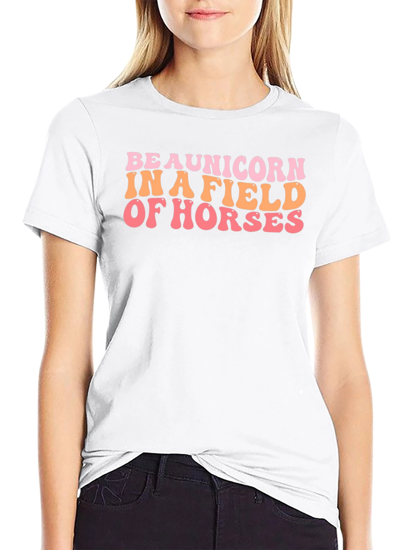 Be A Unicorn T-Shirt - Funny Graphic Tee