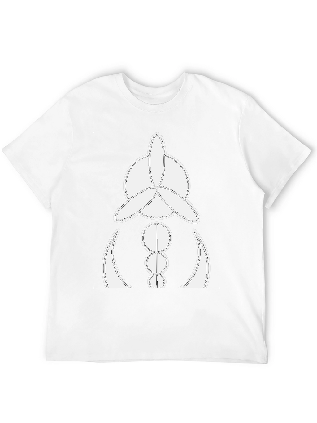 Abstract Graphic T-Shirt - Modern Style