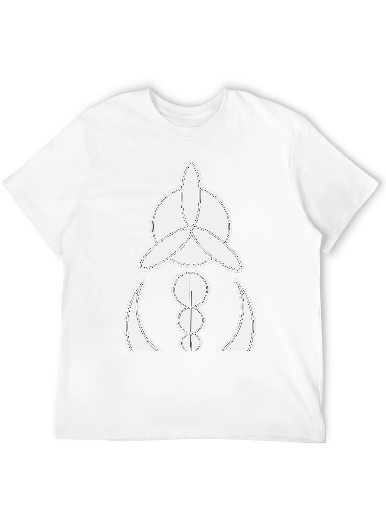 Abstract Graphic T-Shirt - Modern Style