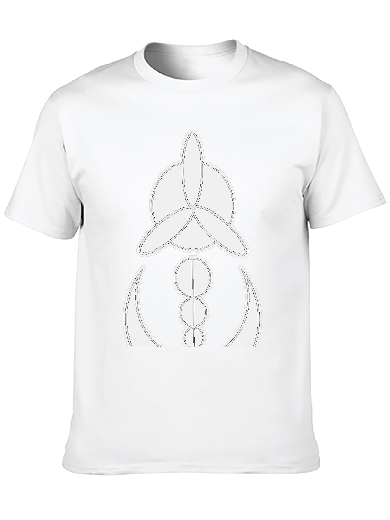 Abstract Graphic T-Shirt - Modern Style