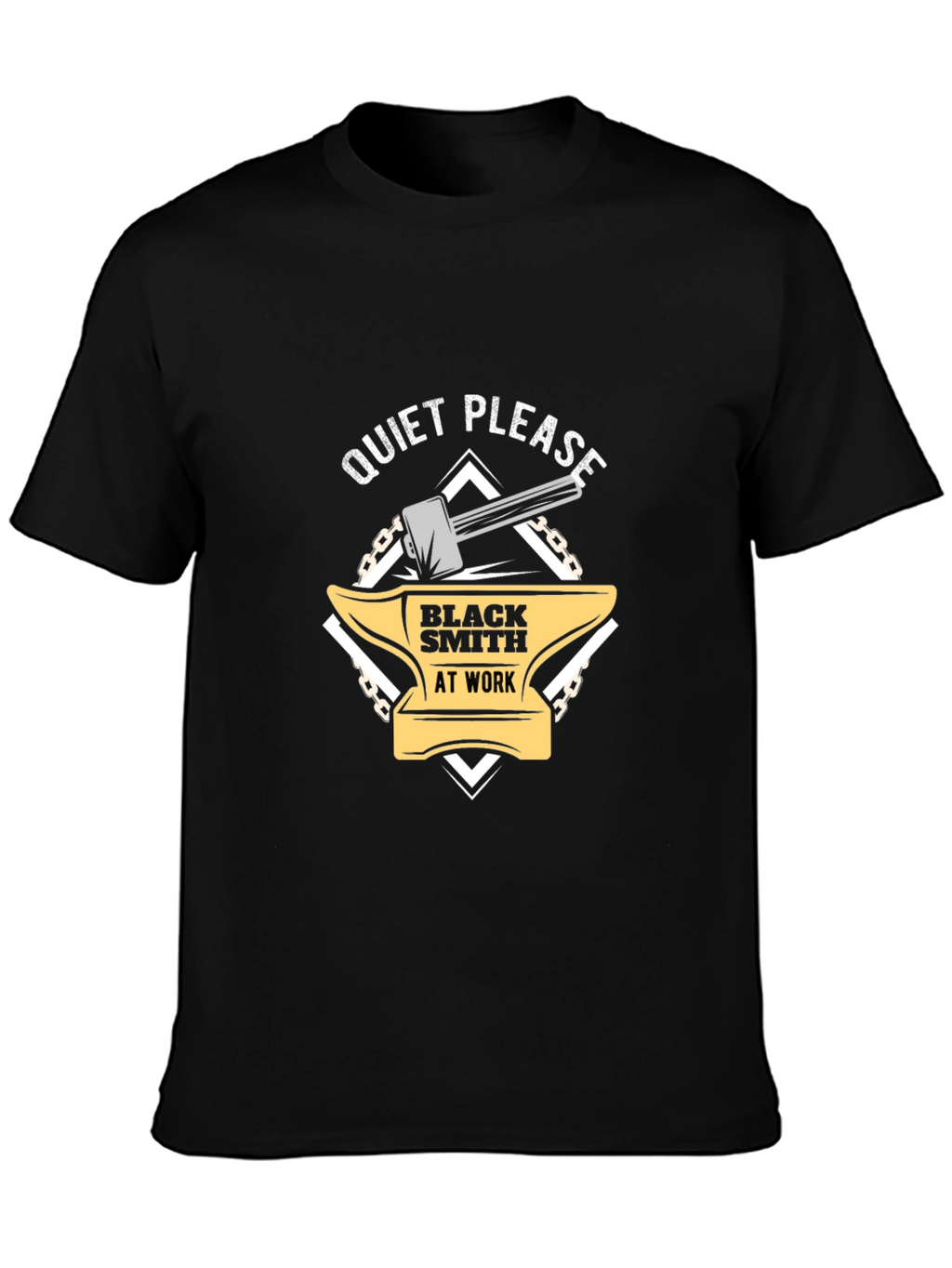 Blacksmith At Work Graphic T-Shirt