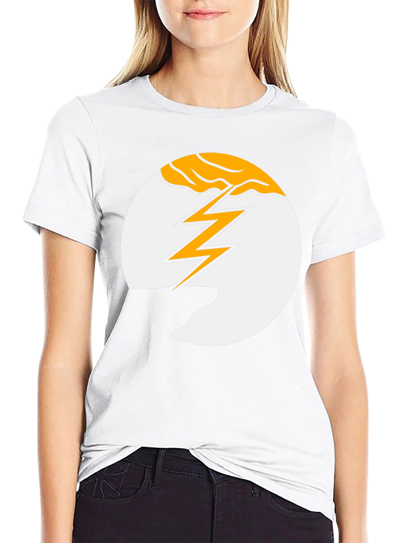 Lightning Bolt Graphic Tee - Bold Statement Shirt