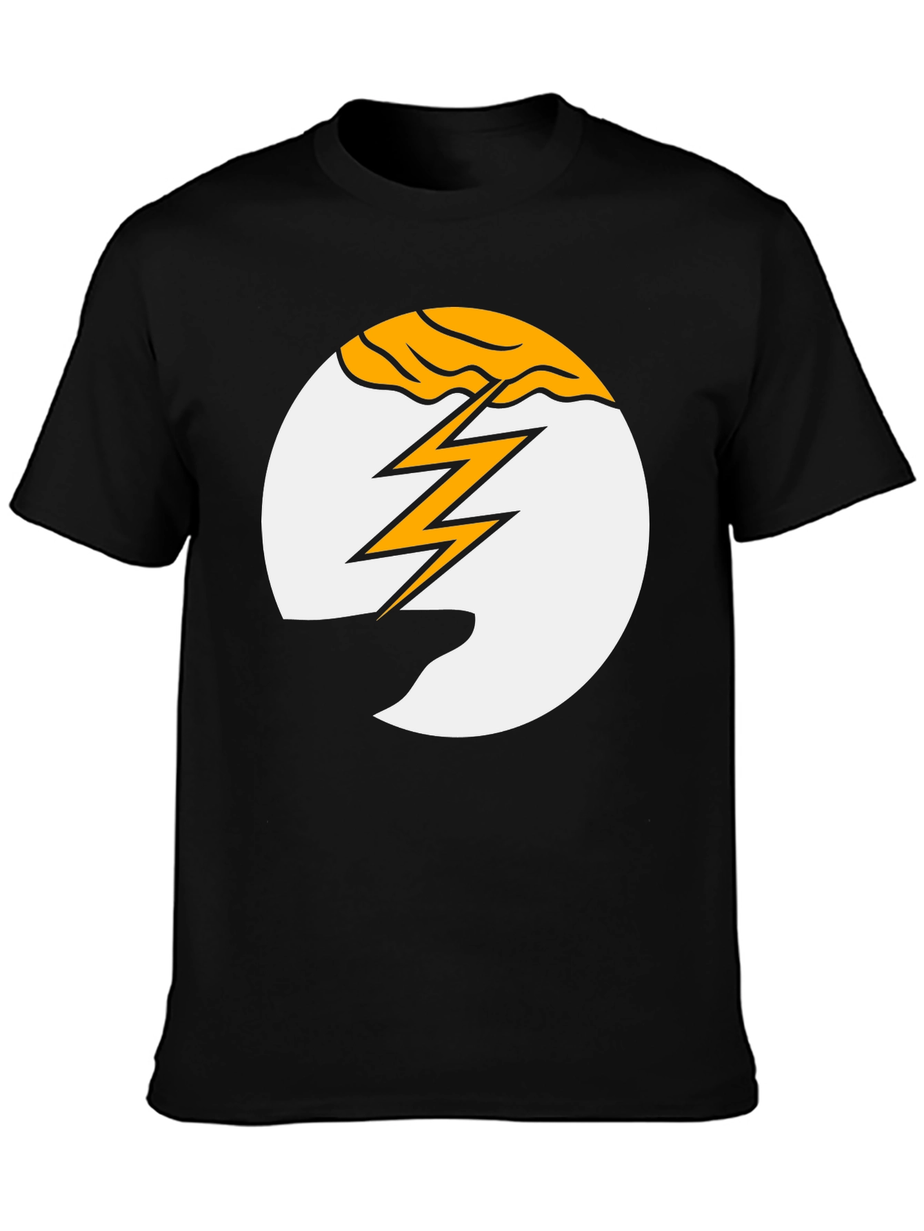 Lightning Bolt Graphic Tee - Bold Statement Shirt