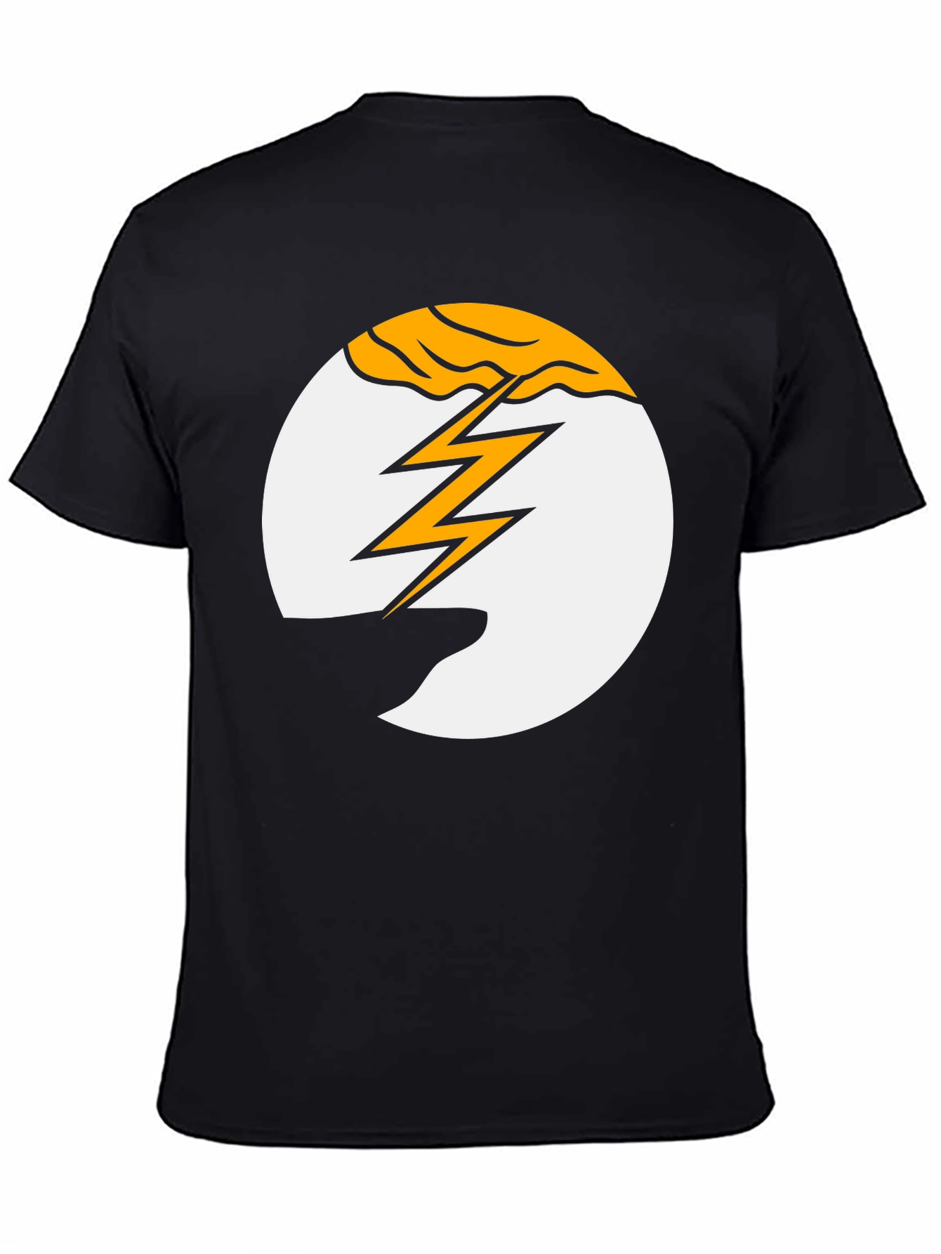 Lightning Bolt Graphic Tee - Bold Statement Shirt