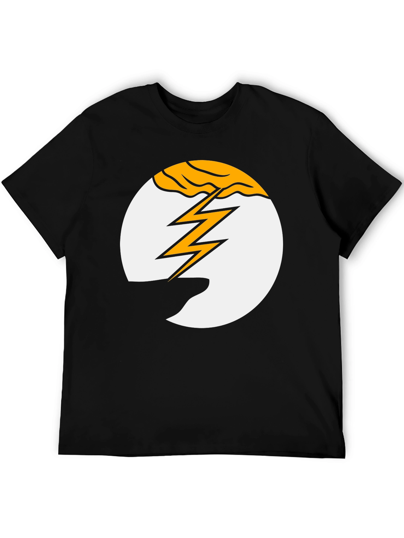 Lightning Bolt Graphic Tee - Bold Statement Shirt