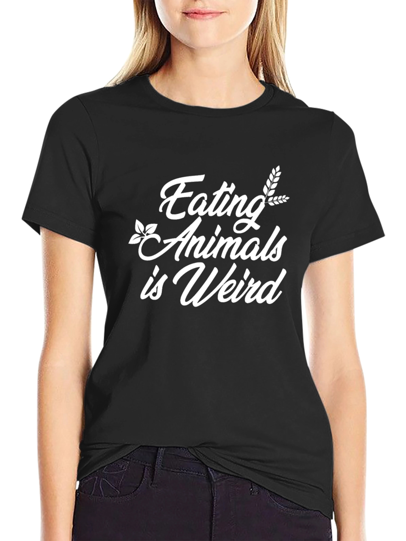 Eating Animals is Weird T-Shirt Vegan Tee