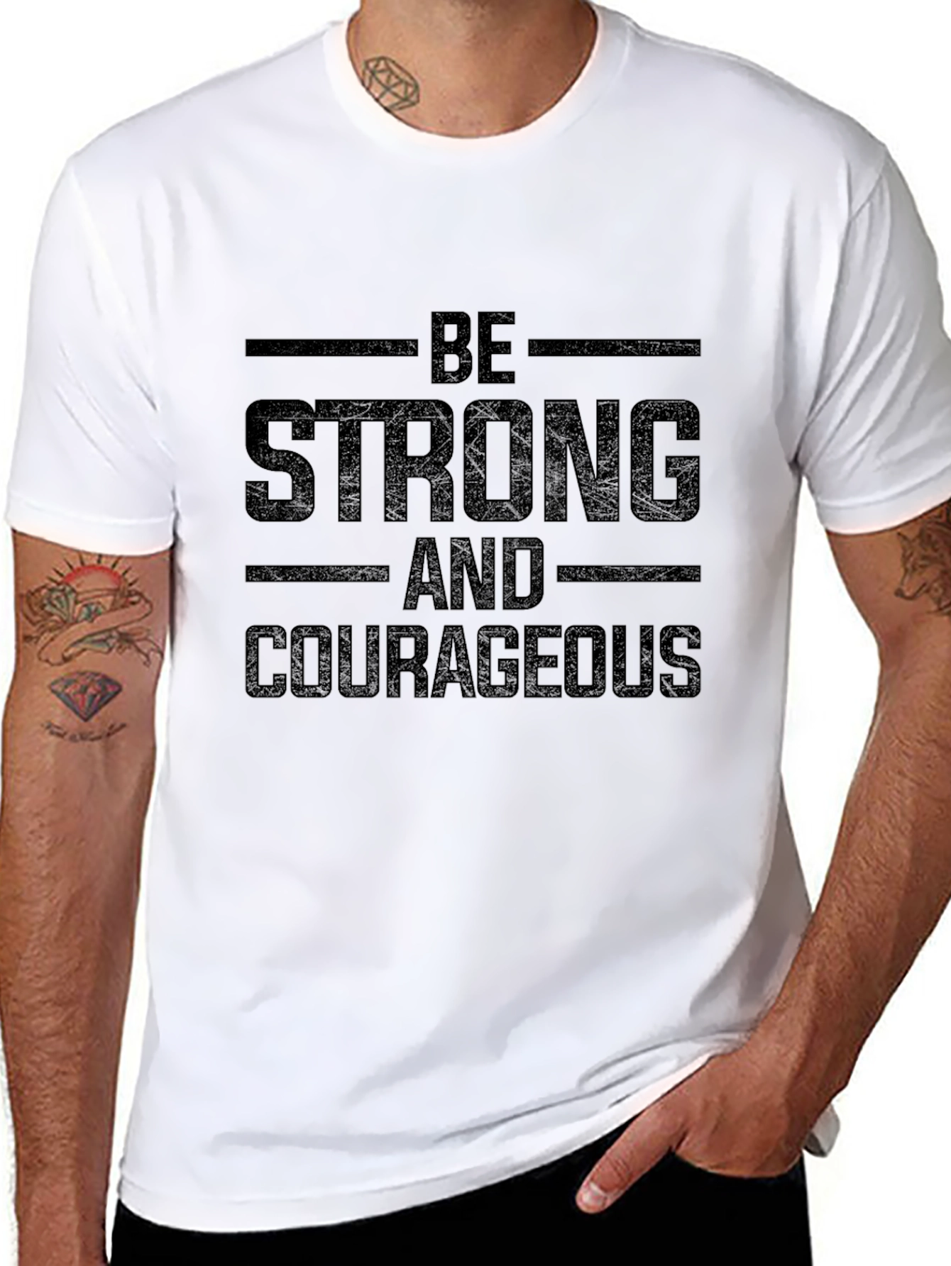 Be Strong and Courageous T-Shirt