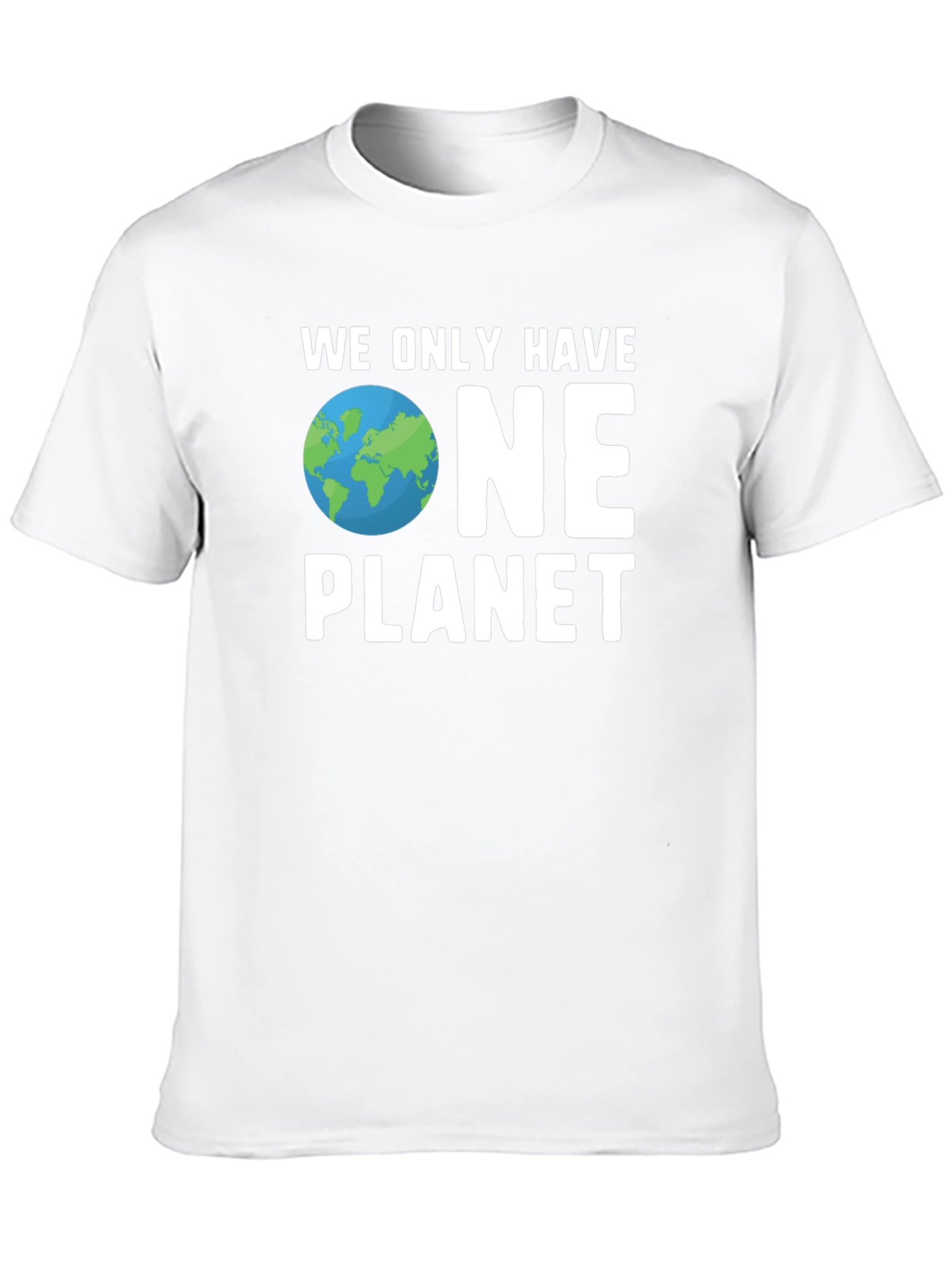 We Only Have One Planet Graphic Tee - Black