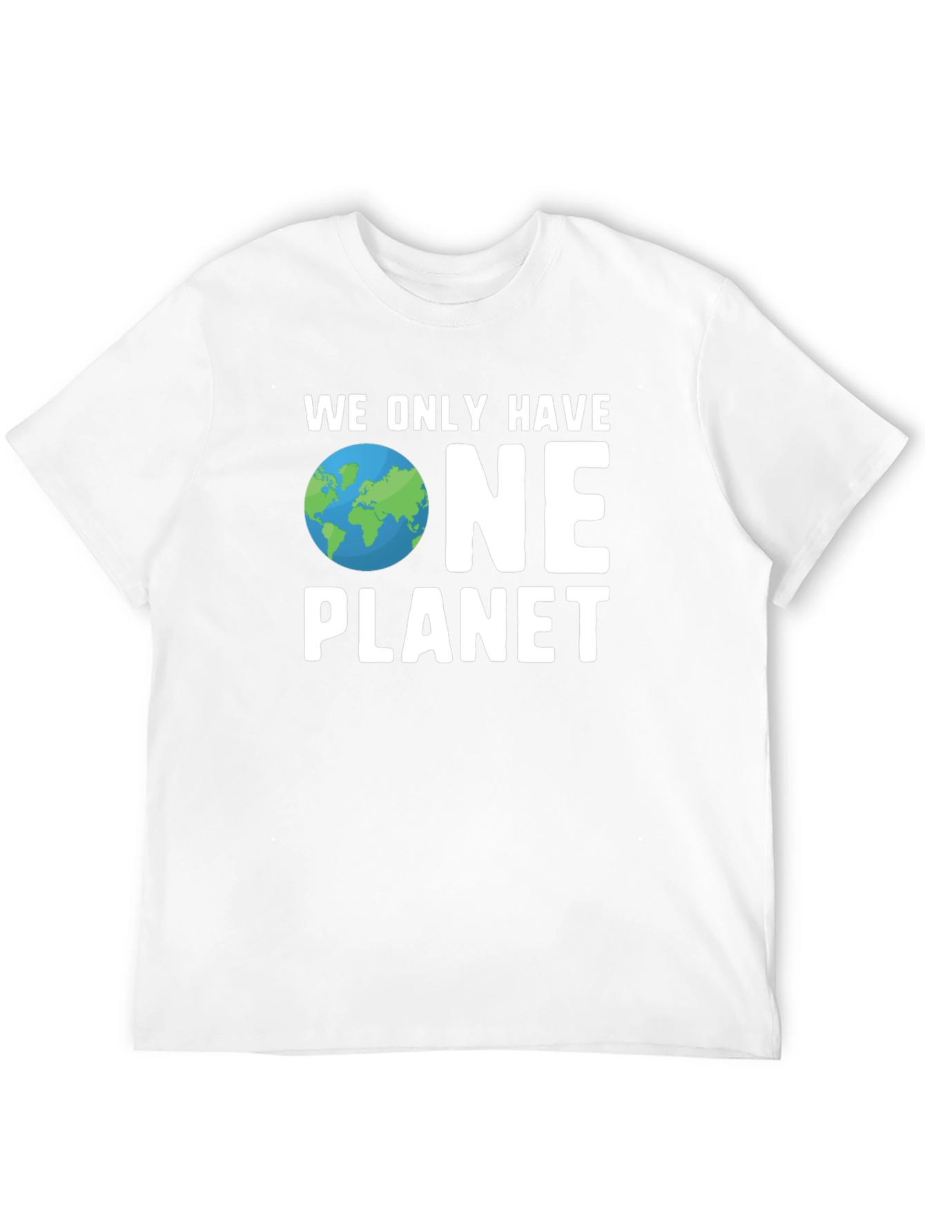 We Only Have One Planet Graphic Tee - Black