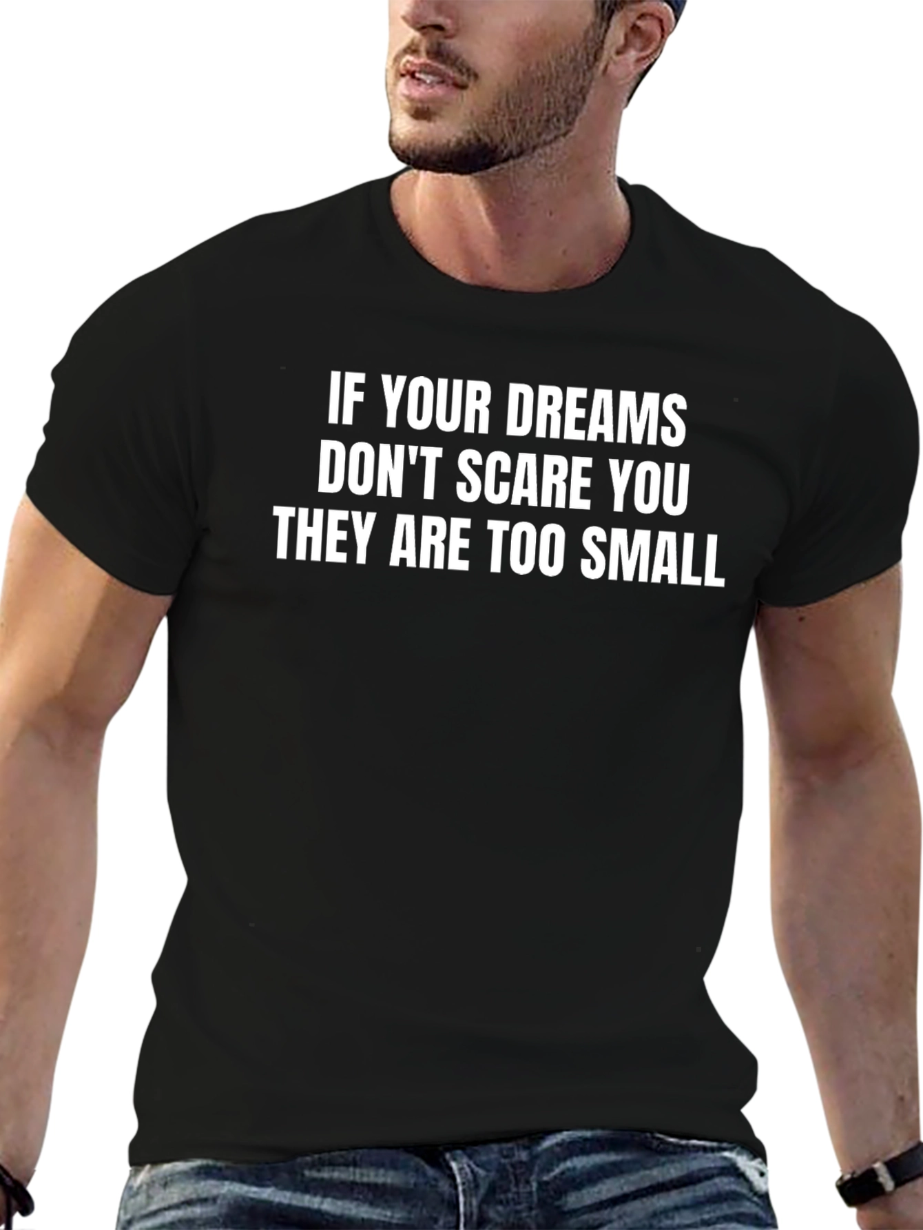 Dream Big Graphic Tee - Motivational Shirt
