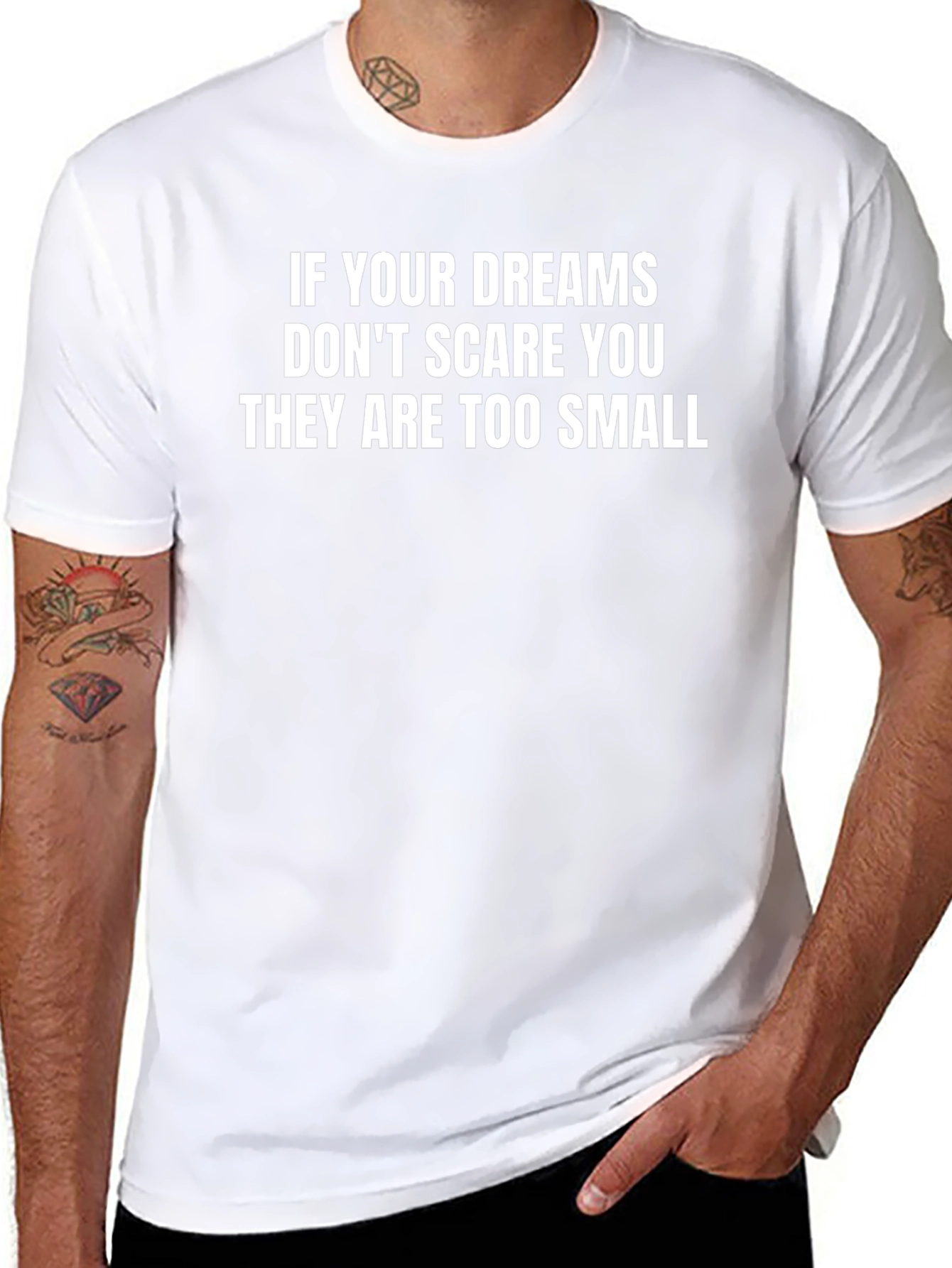 Dream Big Graphic Tee - Motivational Shirt