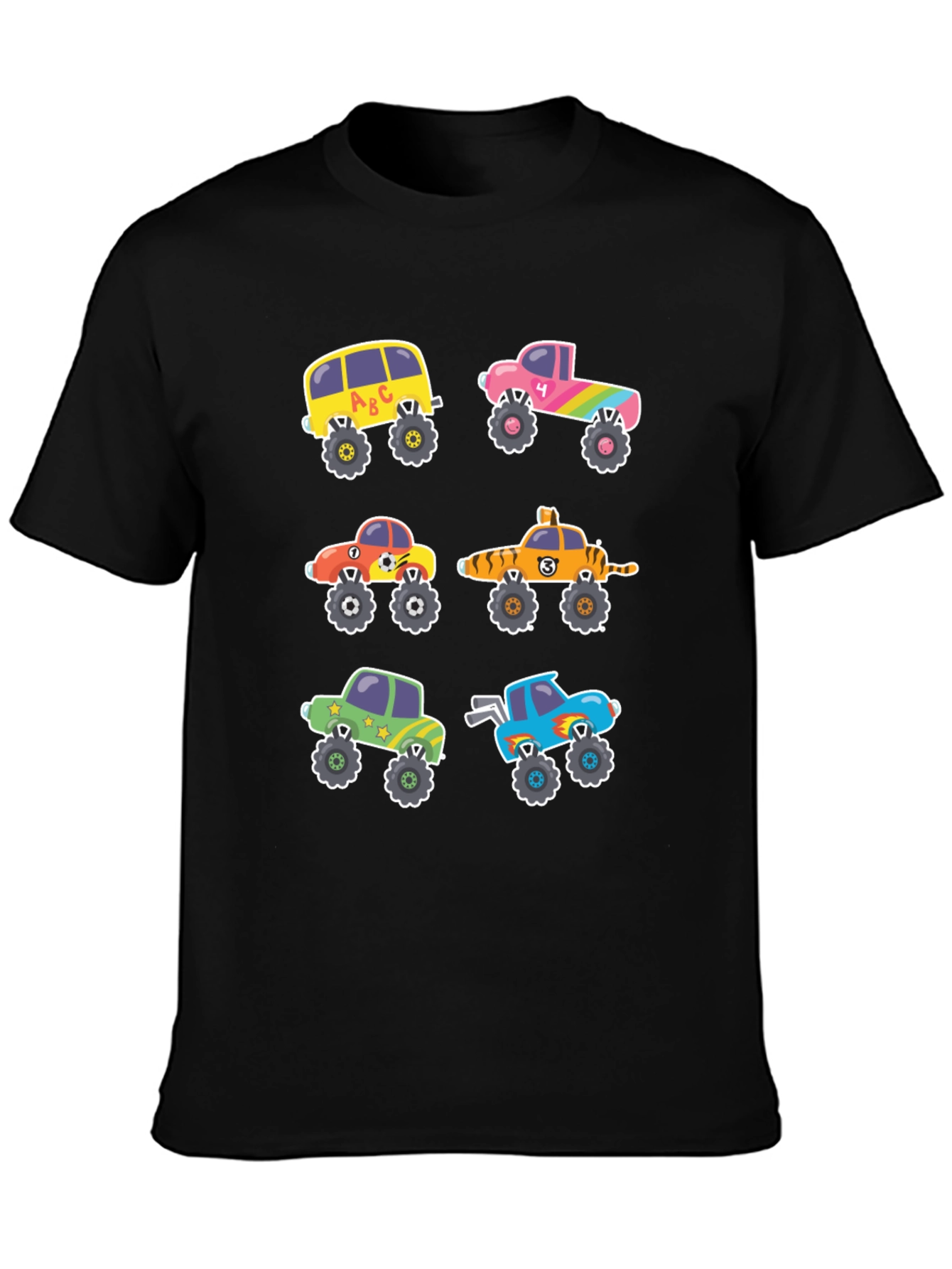 Cartoon Monster Truck T-Shirt