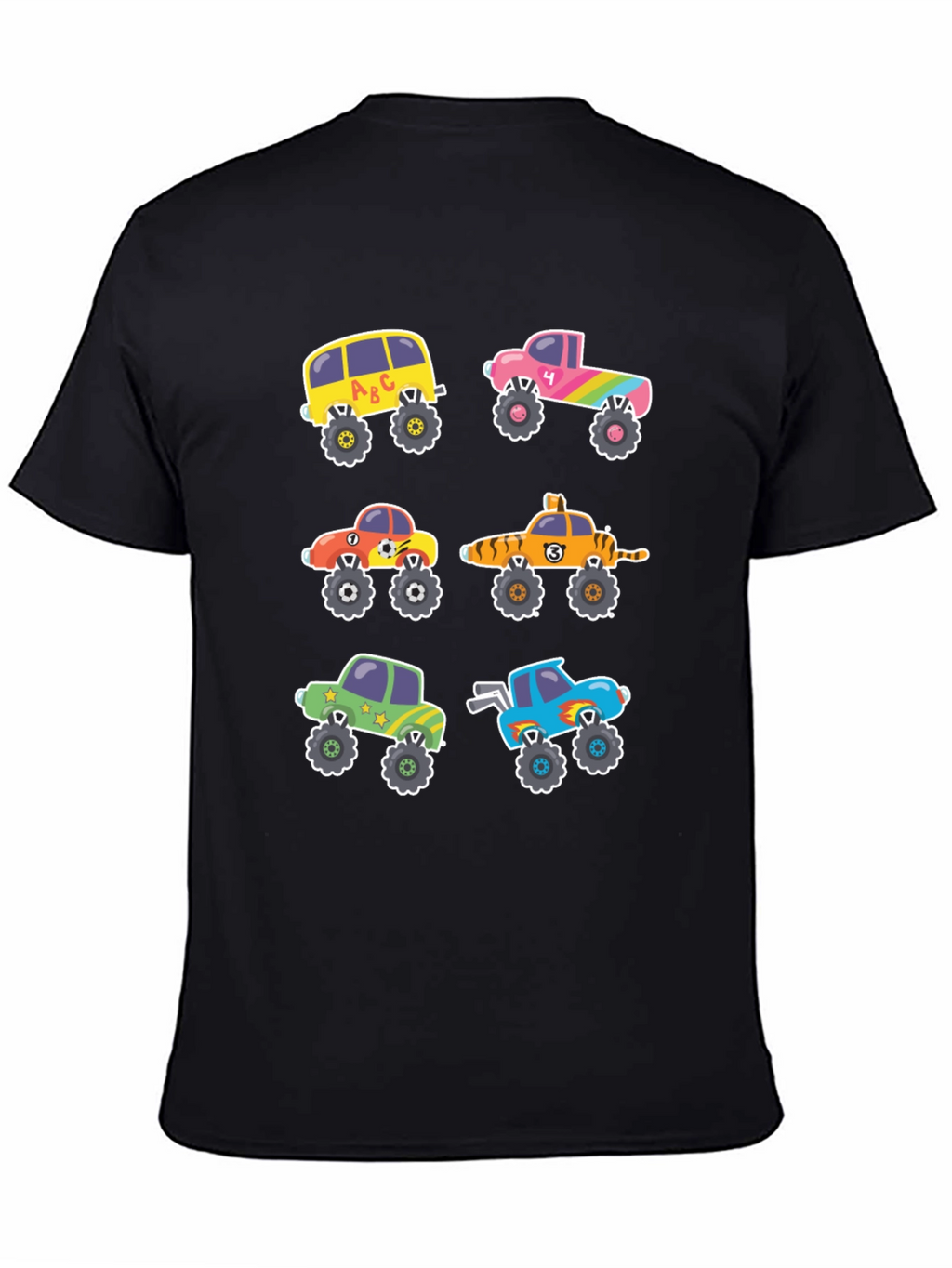 Cartoon Monster Truck T-Shirt