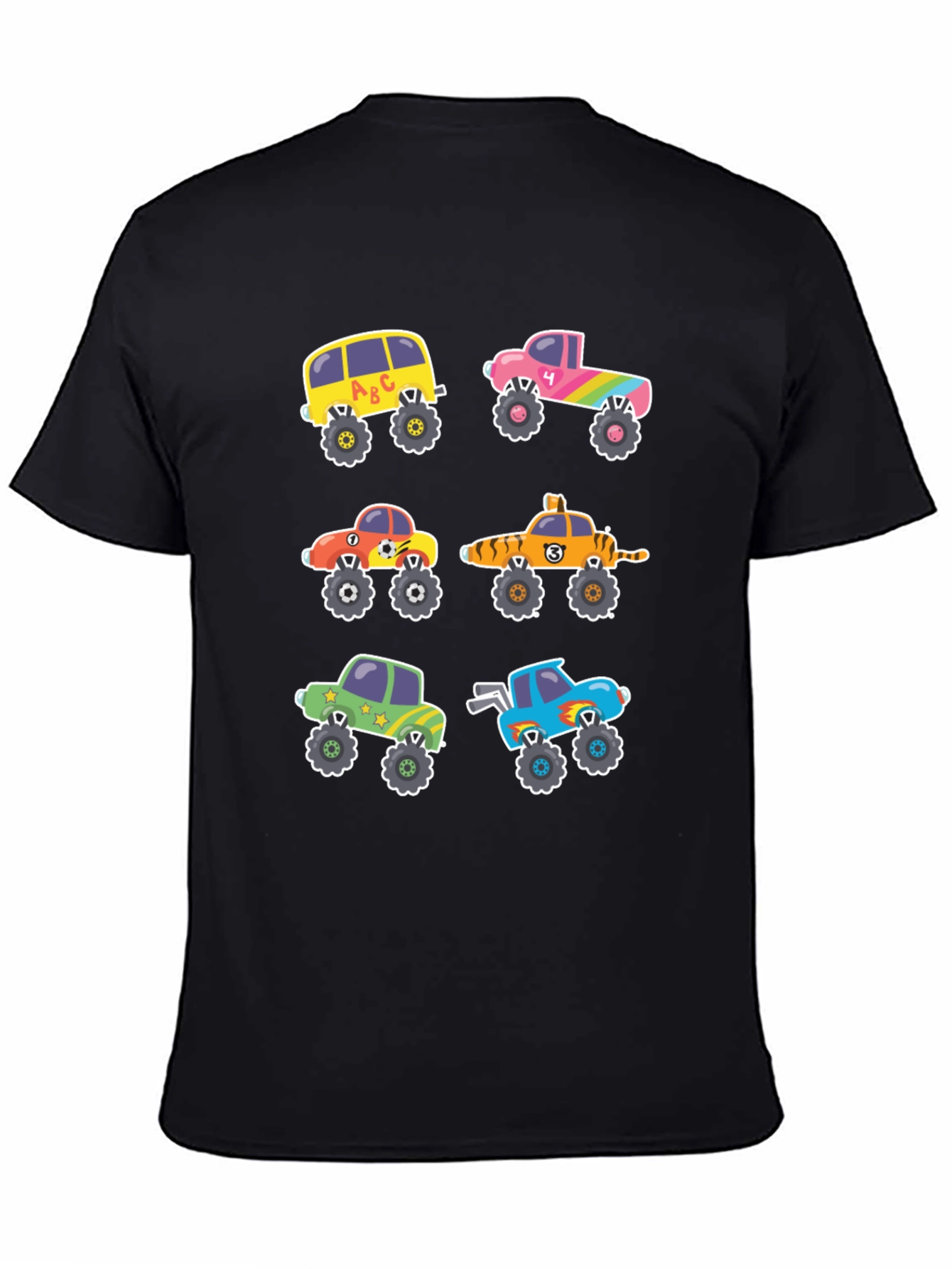 Cartoon Monster Truck T-Shirt