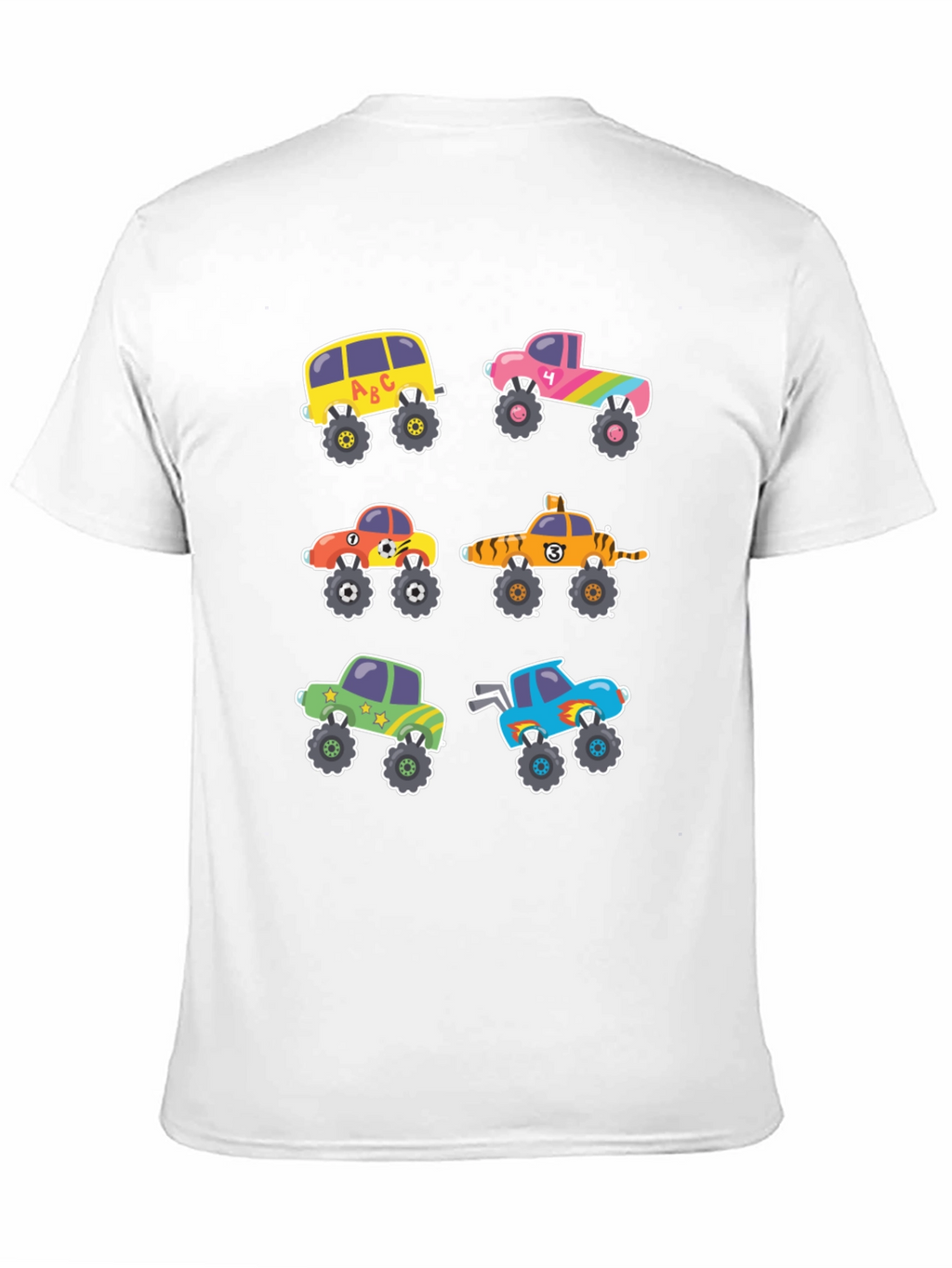 Cartoon Monster Truck T-Shirt