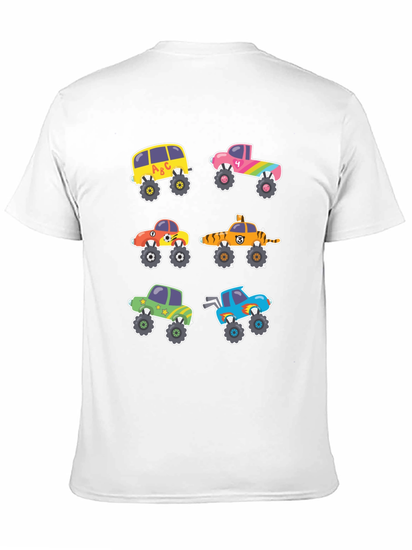 Cartoon Monster Truck T-Shirt