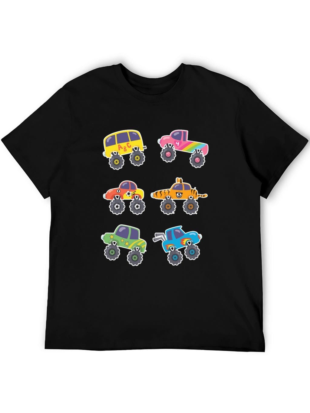 Cartoon Monster Truck T-Shirt