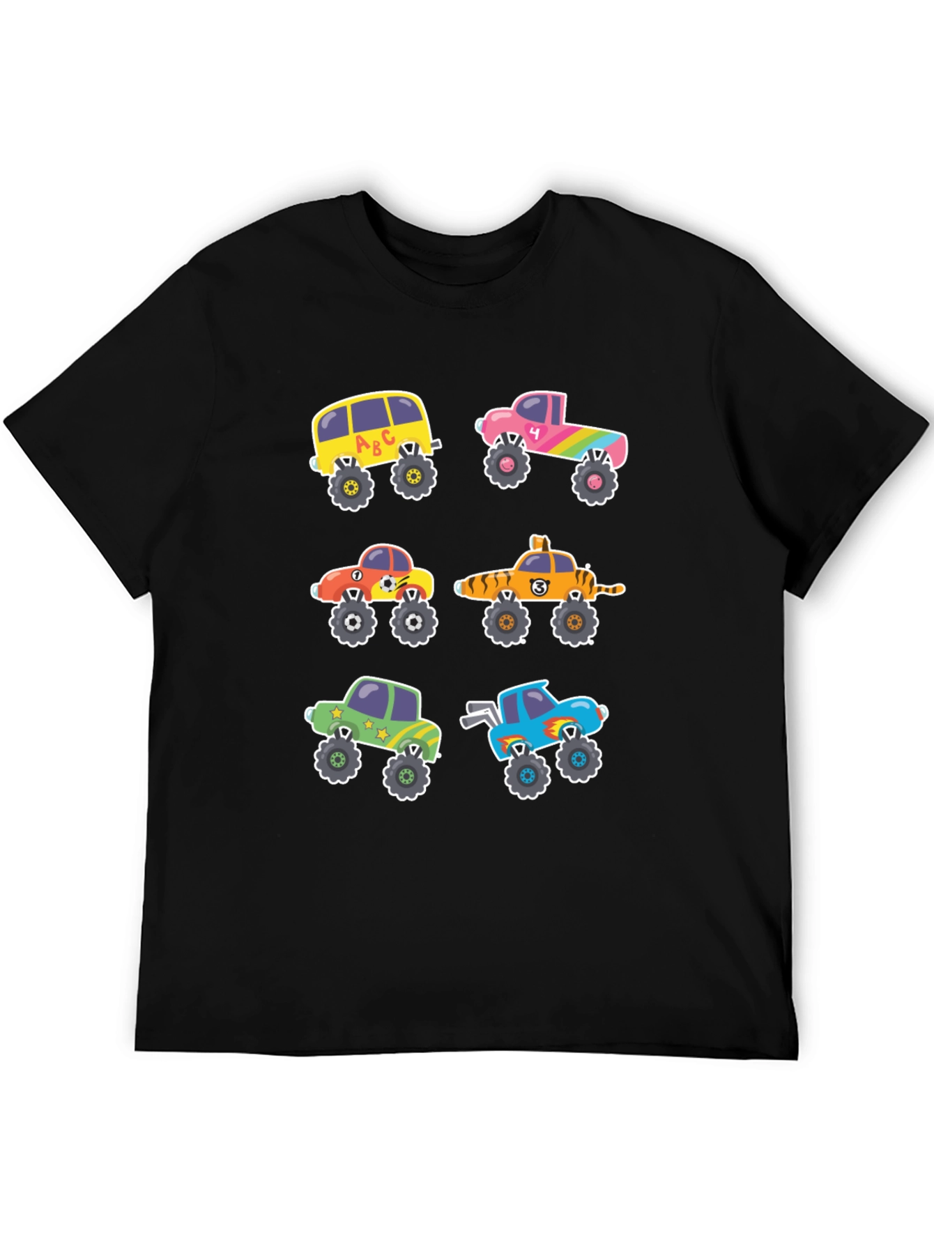 Cartoon Monster Truck T-Shirt