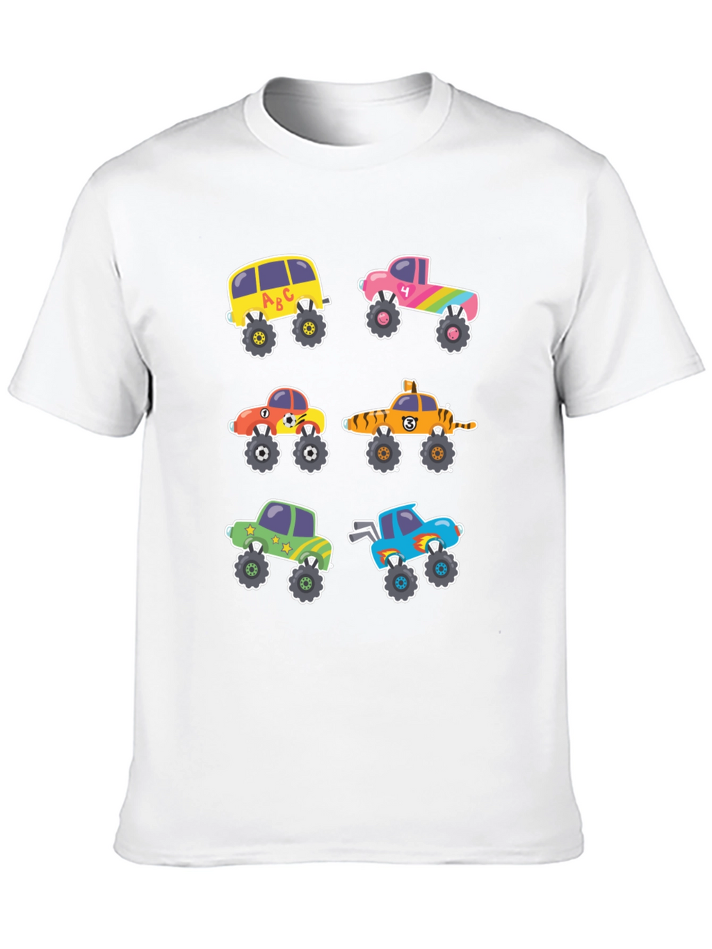 Cartoon Monster Truck T-Shirt