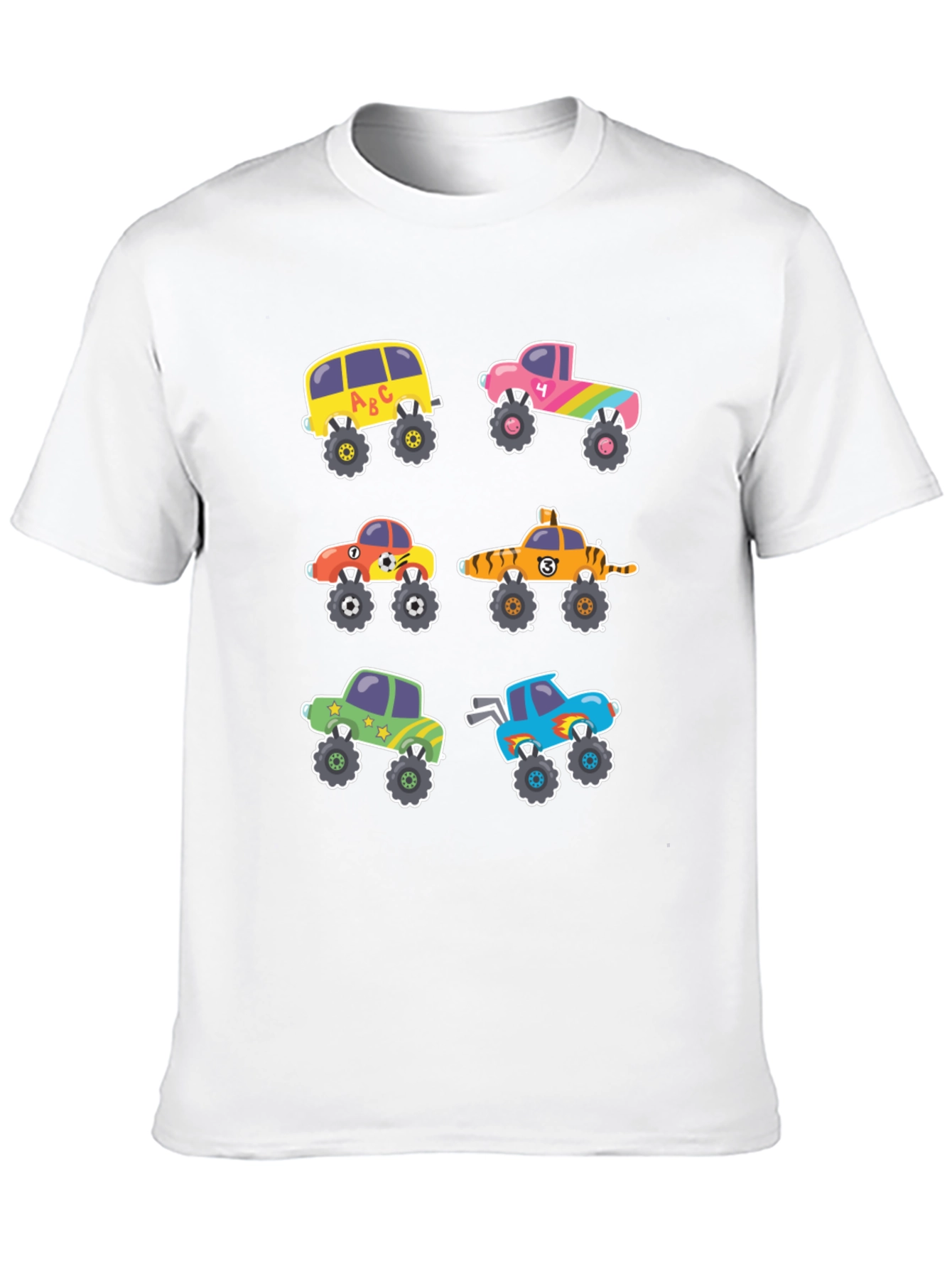 Cartoon Monster Truck T-Shirt