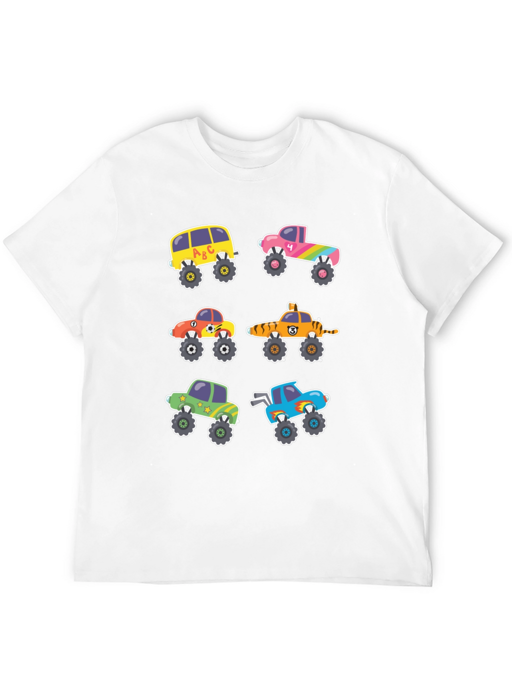 Cartoon Monster Truck T-Shirt