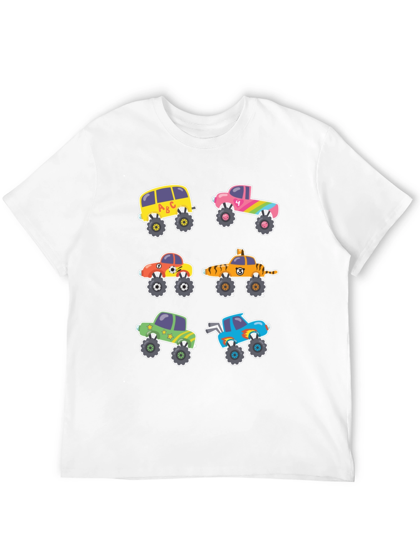 Cartoon Monster Truck T-Shirt