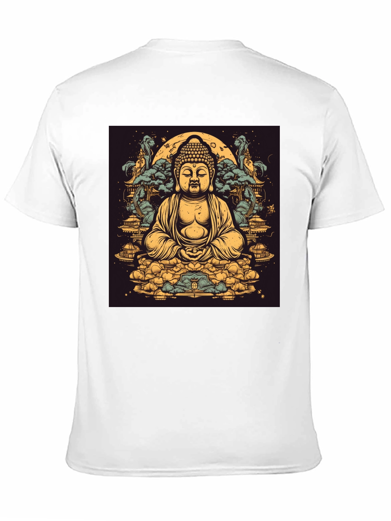 Buddha Graphic T-Shirt - Spiritual Zen Design