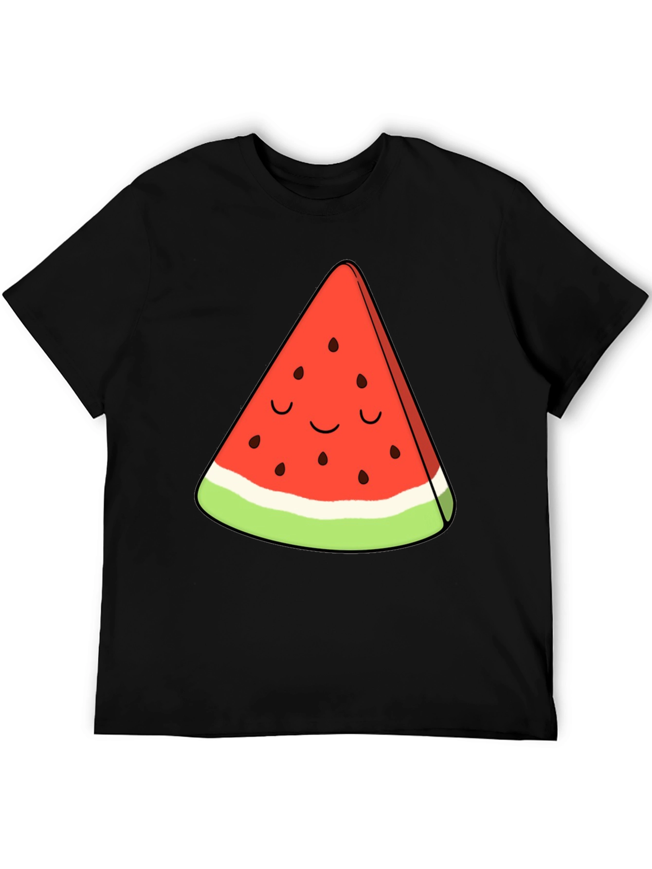 Cute Watermelon Slice Graphic Tee