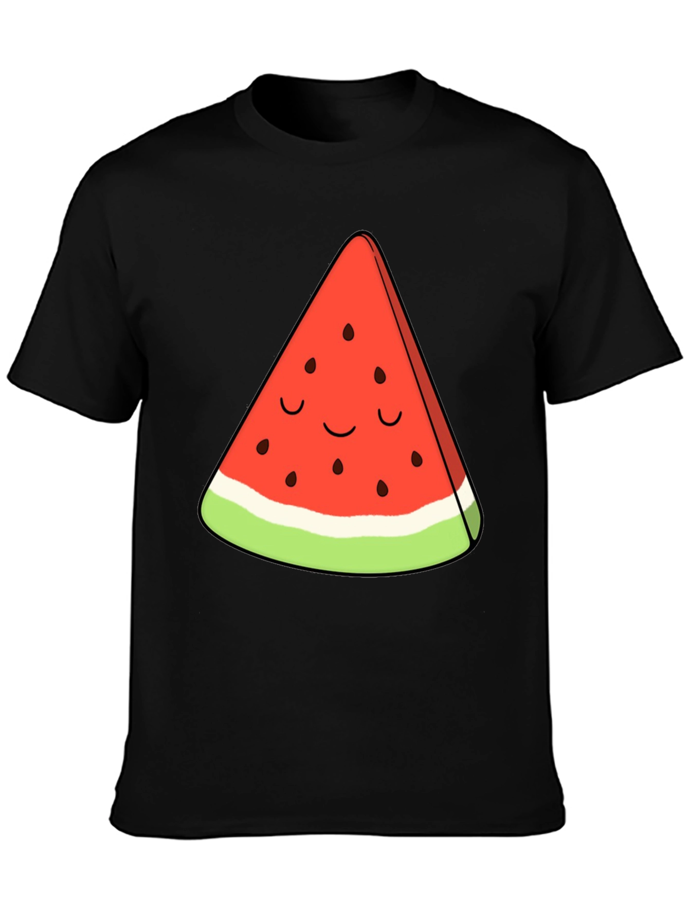 Cute Watermelon Slice Graphic Tee