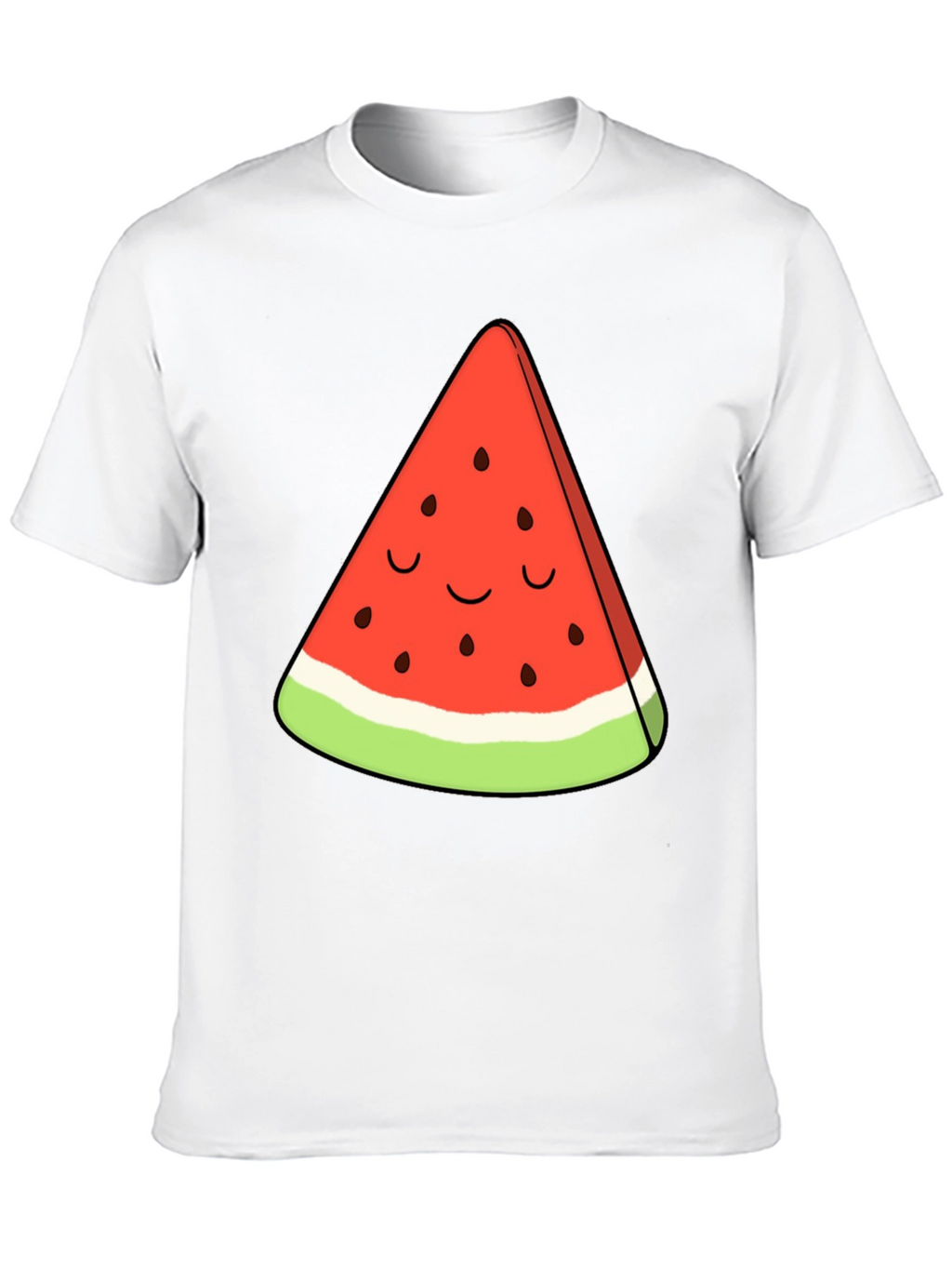 Cute Watermelon Slice Graphic Tee