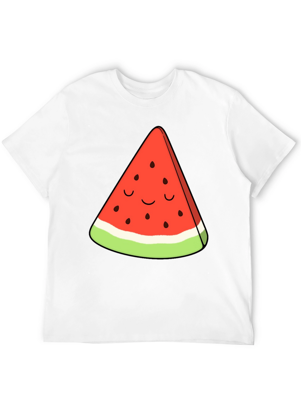 Cute Watermelon Slice Graphic Tee