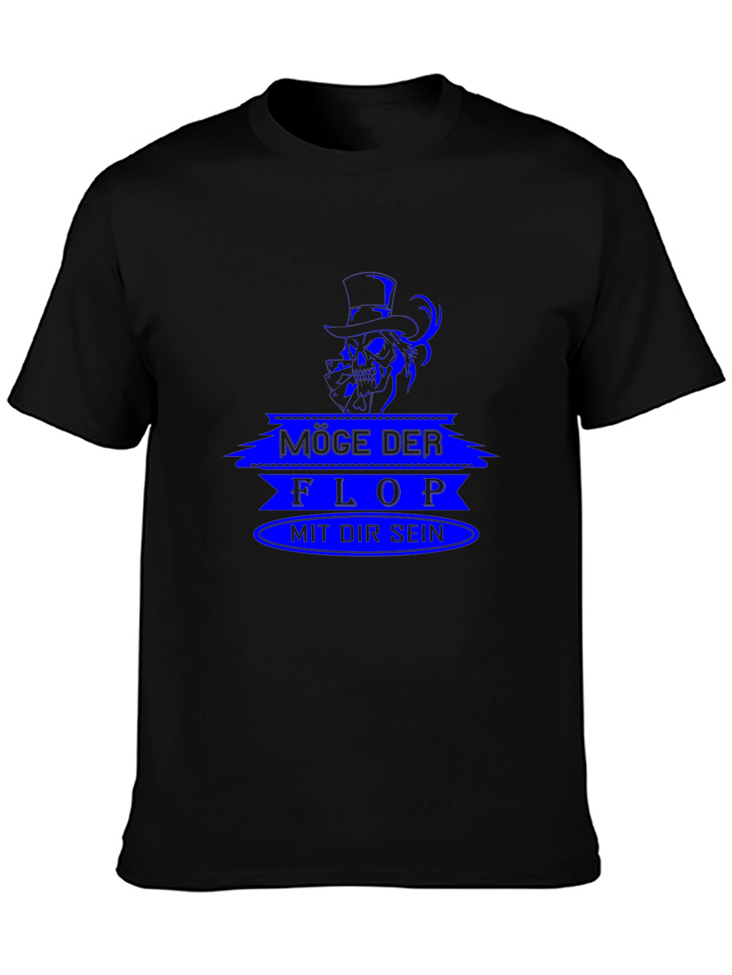 Möge Der Flop Graphic Tee - Black