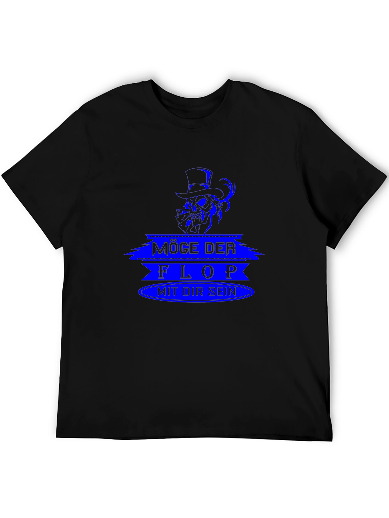 Möge Der Flop Graphic Tee - Black